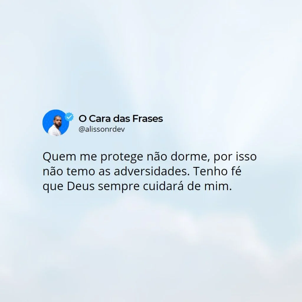 Quem me protege não dorme